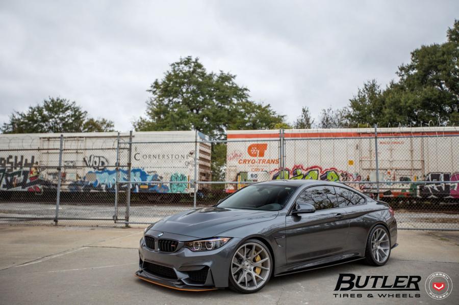  BMW M4 Coupe on Vossen Wheels (VPS-306) 2017 года  (фото 25 из 38)